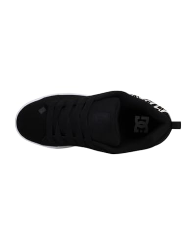 DC Shoes DC Shoes Women's Court Graffik Trainers, Black white print, 8 Women