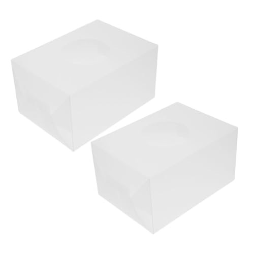 FUNOMOCYA 2pcs Transparent Raffle Box Versatile Card Holder for Weddings Fundraising and Special Occasions Capacity for Cards Envelopes Suggestions and Donations