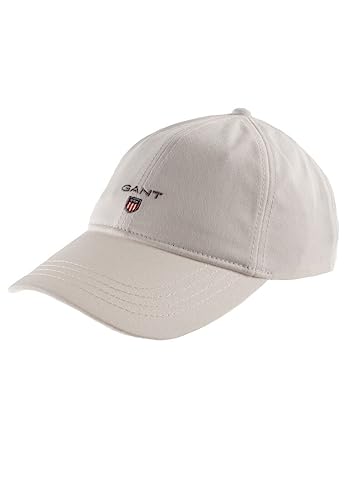 GANT Damen Cotton Twill Cap Baumwollcap, White, Einheitsgröße