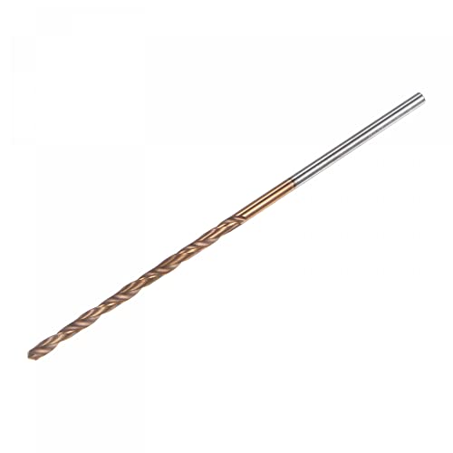Uxcell Twist Drill Bit, 2.8Mm Titanium Coated Solid Tungsten Carbide K35 Straight Shank 100Mm Long Length For Drilling Stainless Steel Alloy Steel #TOP24