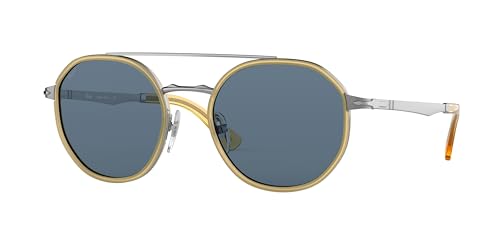 Persol Damen 0PO2456S Sonnenbrille, Gunmetal/Honey, 53