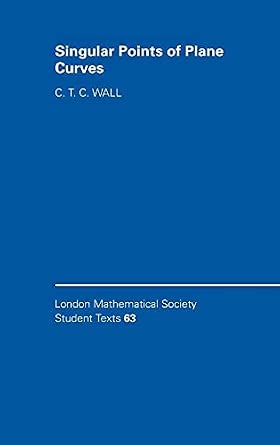 Singular Points of Plane Curves: 63 book cover