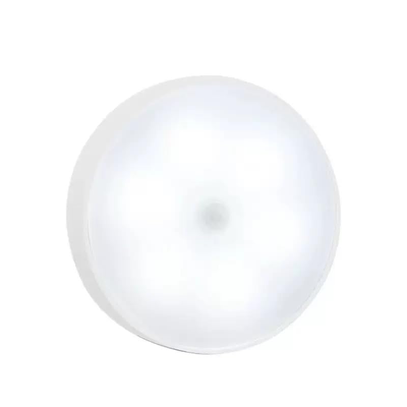 Luz nocturna Sensor de movimiento LED blanco cálido Decoración de dormitorio Armario Cocina Pasillo Stick-On Energéticamente Eficientes Compactas Cool Lamps, Luz nocturna X 2PCS