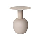Kick Collection Table d'appoint Pip   Beige   Moderne et de Haute qualité   Métal   Disponible dans de Nombreuses Couleurs