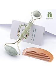 Jade Facial Roller, jade massager roller jade stone roller for face neck eyes body healing
