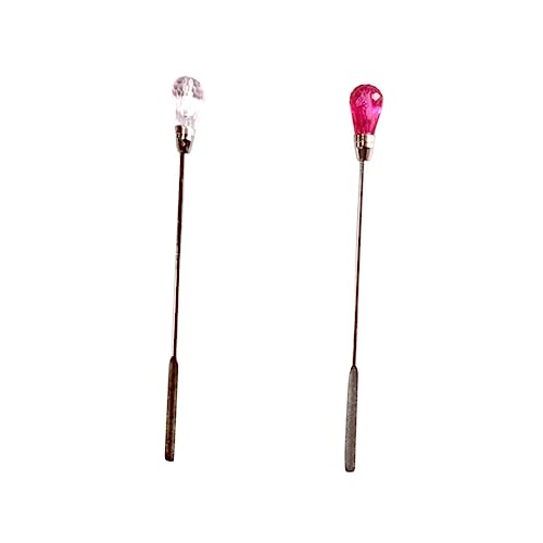 minkissy 2pcs Pen de Puntos y Barra para Mezclar Uñas miniatura 1