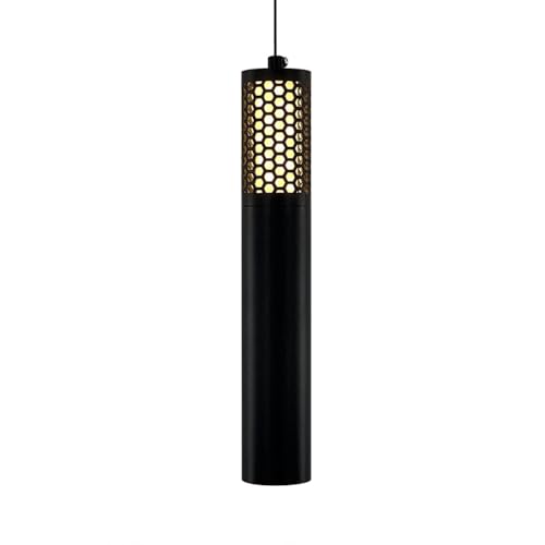 Plafonnier cylindrique haut de gamme à lumière variable pour décoration de chevet chic
