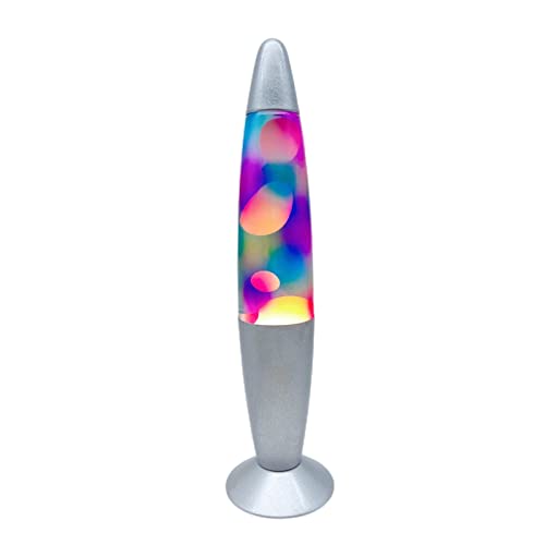 Moooope 14” Lamp with Wax Flows in Colorful Bottle, Things for Teen Girls and Boys as Teen Bedroom Décor, Liquid Motion Lamp for Adults, Relaxing Minecraft Lamp and Night Light for Any Rooms.