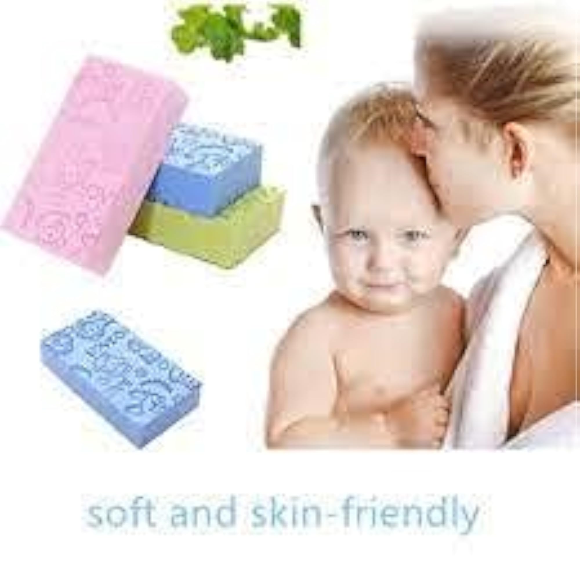 Ultra Soft Exfoliating Sponge, Japanese Spa Cellulite Massager