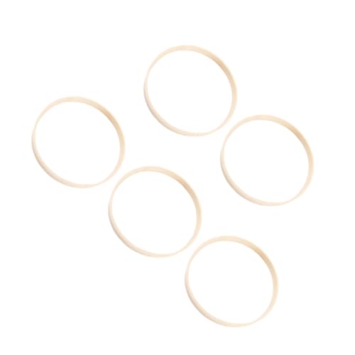 OSOLADY 1bag Dream Catcher Diameter Round Hoops for Crafts Wall Hangings Macrame Projects and Spirit Decorations Smooth Finish Versatile Crafting Tools