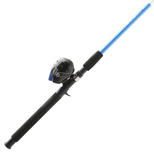 Shakespeare Tiger Spincast Reel and Fishing Rod Combo, 6'6' 2-Piece...