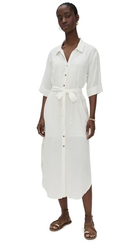 Z SUPPLY Women's Brise Linen Midi Dress
