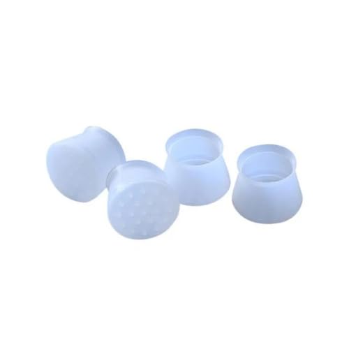 meeto 4 piece furniture leg protector cover secure and flexible silicone caps for chair legs, furniture feet protection anti scretch, anti slip, scretchproof foot organizer (set of 1)