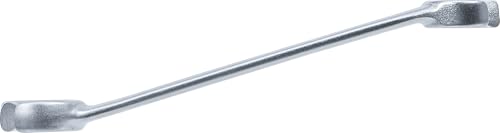 BGS 1755 | Offener Doppel-Ringschlüssel-Satz | 2-tlg. | SW 10 x 11/12 x 13 mm | offen | 15° abgewinkelt | CV-Stahl