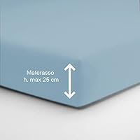 Lenzuolo Sotto Con Angoli Matrimoniale Maxi 180x210+25 - Bianco, Cotone - Foto 6