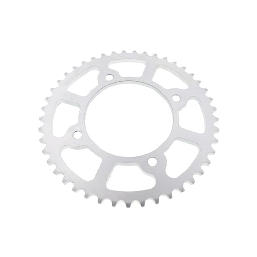 Pignon de chaîne arrière 420 en acier renforcé 45 dents alésage 90mm