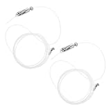 Diseño elegante: su diseño minimalista y estéticamente atractivo no solo permite colgar tus cuadros de forma segura, sino que también realza la belleza de tus obras de arte, haciéndolas destacar. incluye kit para colgar cuadros con alambre y alambre para marcos de fotos