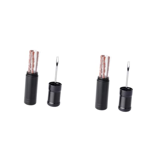Healifty 2pcs Tire Repair Kit Run Patch Tool Bike Puncture Repair Strip for Car