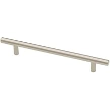 Liberty P02101-SS-C Bauhaus 6-5/16 in. 160mm Kitchen Cabinet Hardware Drawer Handle Bar Pull, Stainless Steel