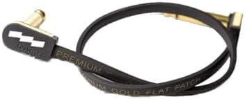 EBS PG-58 Gold Flat Patch Cable - 58 Centimeter, Angle-Angle