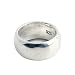 Homxi Anillos Hombre Gotico,Anillo Pulido Redondo 9mm Anillo de Hombre Plata 925 Plata Anillos Hombre Talla 18(58mm)