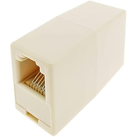 BeMatik - Empalme Cable Telefónico RJ11/RJ12 H/H Cover