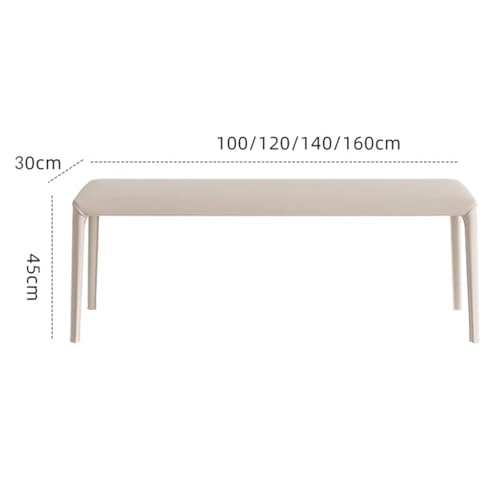 Banc de rangement pour salle à manger et chaussures 120 cm robuste