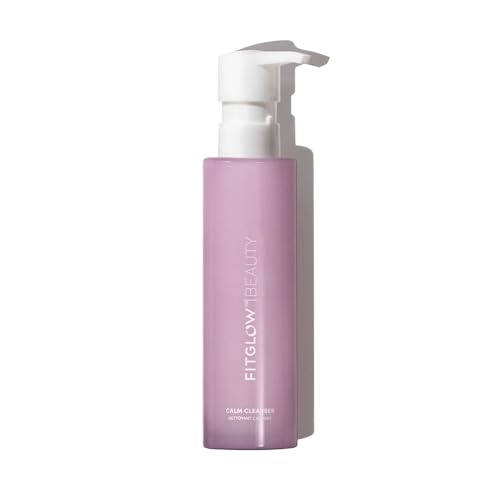 Fitglow Beauty Calm Cleanser | Gentle Milky Face Cleanser for Sensitive Skin | Hydrating & Balancing Facial Wash with Ceramides & Cucumber | Makeup Remover | Plant-Based, Fragrance-Free | 120ml Fitglow Beauty Calm Cleanser | Gentle Milky Face Cleanser for Sensitive Skin | Hydrating & Balancing Facial Wash with Ceramides & Cucumber | Makeup Remover | Plant-Based, Fragrance-Free | 120ml