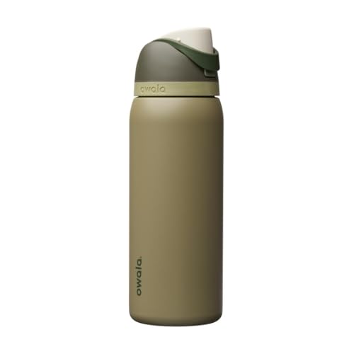 Owala FreeSip Insulated Stainless Steel Water Bottle...