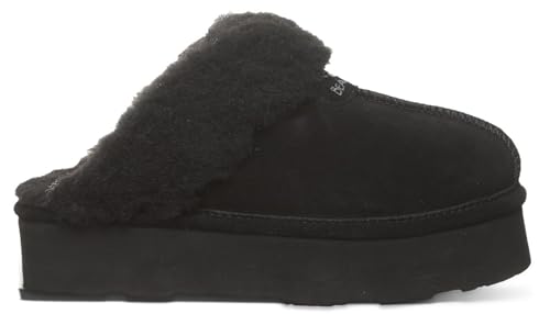 Image of BEARPAW Women's Retro Loki Slippers | Cozy Indoor & Outdoor Shoes, Warm Wool Blend Lining, Lightweight EVA Outsole, Indoor & Outdoor Comfort