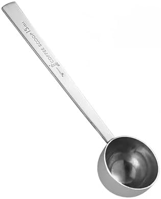 3er Set Kaffeelöffel Aus Edelstahl - Dosierlöffel 15g Mit Praktischem Tütenclip