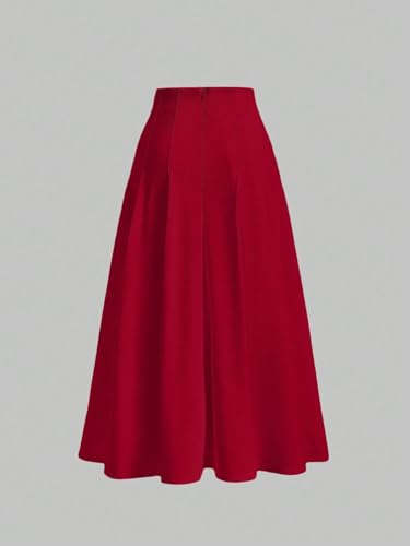 Women's Elegant Long A-Line Skirt Long Skirts2