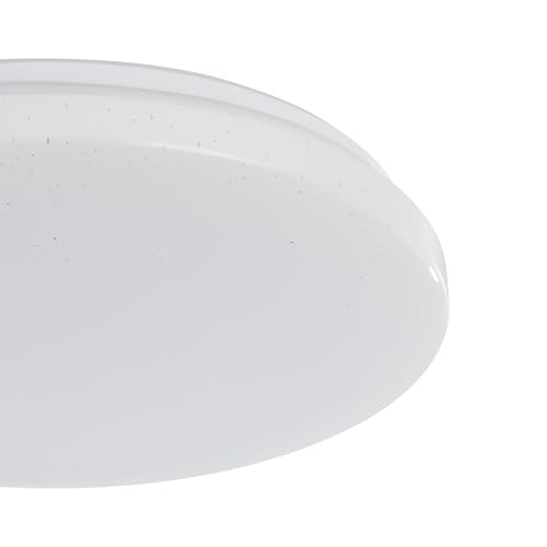 Lampe de plafond douce atmosphère blanc chaud pour couloir et salle de bains - 6