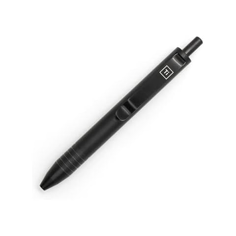 BIG IDEA DESIGN Mini Click Pen (Titanium - Black) Cover