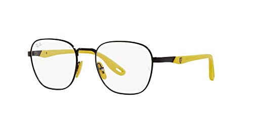 Image of Ray-Ban unisex-adult Rx6484m Scuderia Ferrari Collection Square Prescription Eyewear Frames
