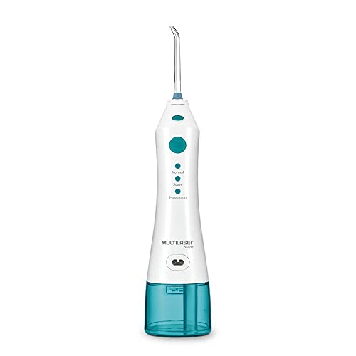 Irrigador Oral Bucal Portatil Recarregavel Limpa Dente 2 Bicos 360 Eletrico Bivolt (HC036)