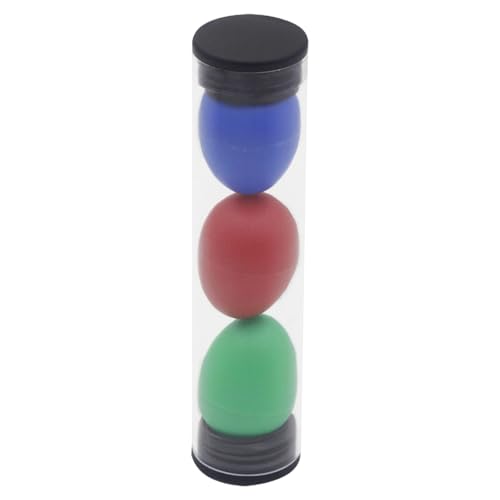 Jukeoiu Huevos Maracas Shakers, Huevos Shaker Instrument Musical Shaker Instrument - Juguete musical educativo de Maracas, Instrumento musical para principiantes para niños, niños