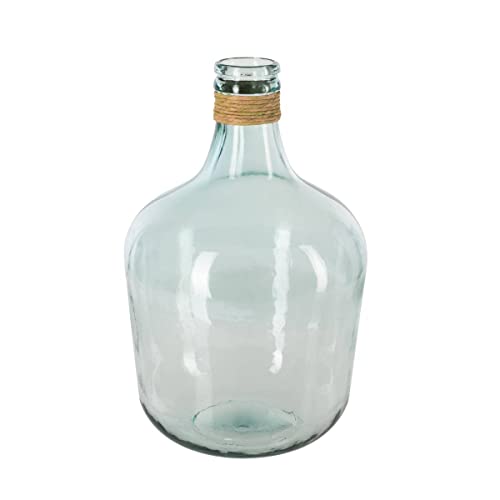 Atmosphera - Vase Dame Jeanne - Verre - Transparent - H43 cm