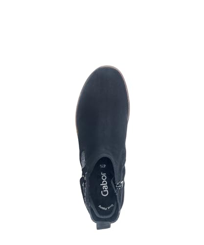 Gabor Damen Chelsea Boots, Frauen Stiefeletten,Best Fitting,gefüttert,Stiefel,Bootee,Booties,halbstiefel,Pazifik (Ra.cogn.),41 EU / 7.5 UK – Ansicht 6