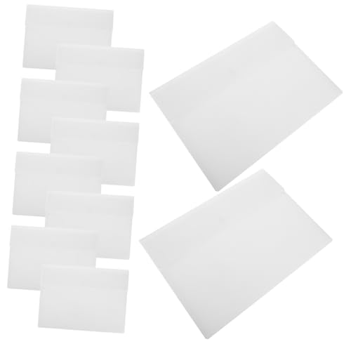 Abaodam 10個ボタン式防水ファイルフォルダー 厚手製 書類整理バッグ 大容量ドキュメントオーガナイザー ビジネス オフィス用