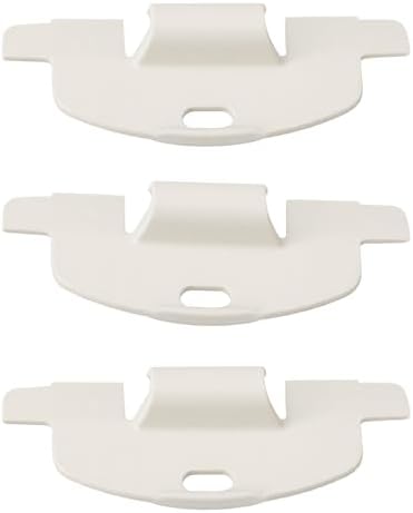 for Hunter Douglas Blind Clips Lite Rise Handle, 3/4" Bottom Rail Handle for Cordless Shade Handle Replacement for Hunter Douglas Duette Window and Applause Cordless Shades 3 Pack