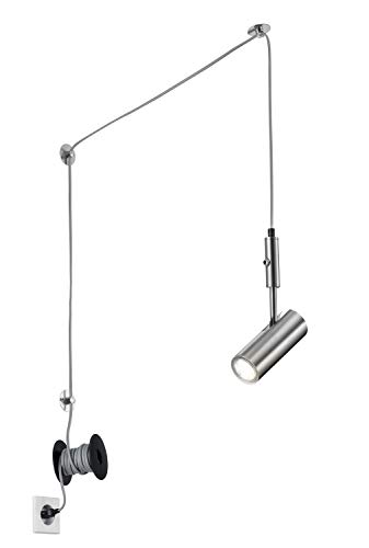 Trio Leuchten 305470107 Carla - Lámpara de techo colgante (cable de 6 m, no incluido) 1 x GU10