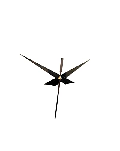Image of 12mm Wall Clocks Silent Movement, Battery Operated Quartz Wall Clock Movement Replacement Kit with Hands (Wood Pati)