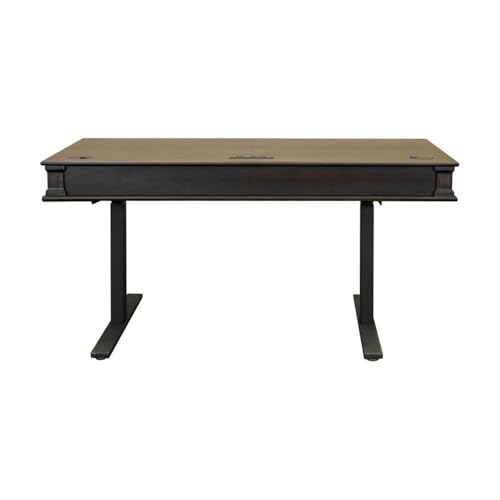 Martin-Furniture-Traditional-Wood-Electronic-SitStand-Desk-Standing-Desk-Adjustable-Desk-Dark-Brown Martin Furniture Traditional Wood Electronic SitStand Desk Standing Desk Adjustable Desk Dark Brown