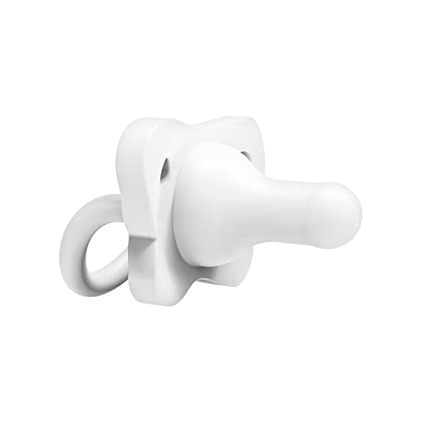 Dr. Brown's HappyPaci Schnuller aus 100 % Silikon, 0–6 m, BPA-frei, Weiß, Blau, Hellblau, 3er-Pack – Bild 15