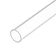 QUARKZMAN PVC Transparent Rohr, Innendurchmesser 8mm Durchmesser 10mm LÄNGE 150mm Acryl Kunststoffrohr für Lampenbau, Stehlampen, Möbel