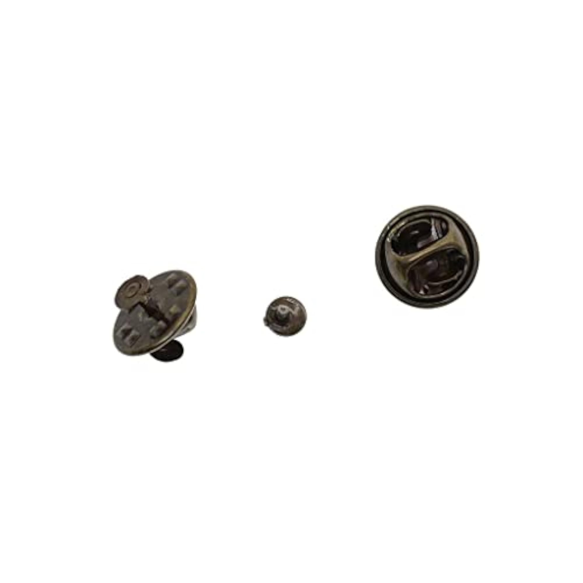 Metal Tie Back Lapel Pins, 2x50 Sets