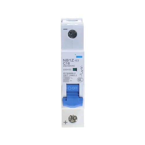 Disjoncteur NB1Z-63 DC MCB 1 pôle 40Amp AC230V 400V pour tableau modulaire