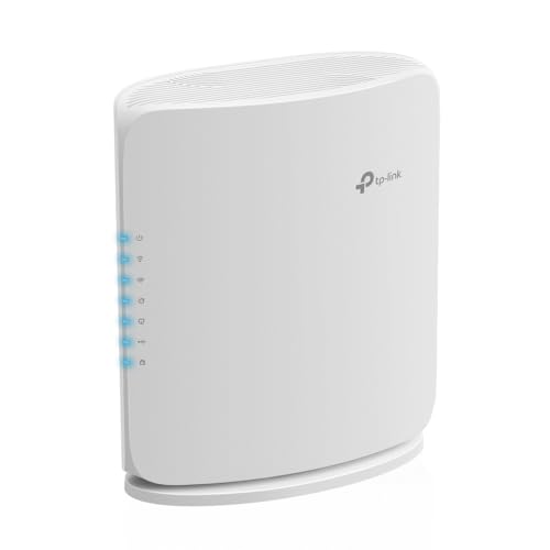 TP-Link Router inalámbrico Wi-Fi 7 Archer BE450 BE7200Mbps, 1 puerto WAN/LAN de 10 Gbps, 1 WAN/LAN de 2,5 Gbps, múltiples opciones de instalación, MU-MIMO, 4K QAM, OFDMA, MLO, VPN, no es compatible