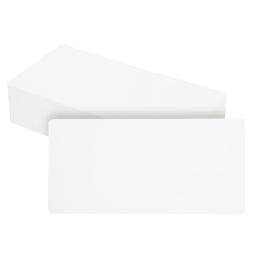 Fiches vierges anti-bavure en papier épais 350g pour fiches de révision et notes double face